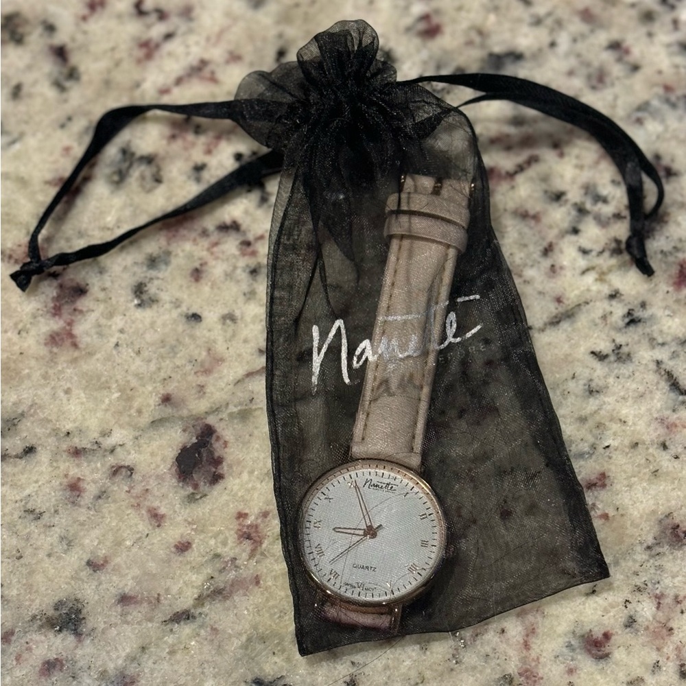 Nanette Lepore Classic Rose Gold watch